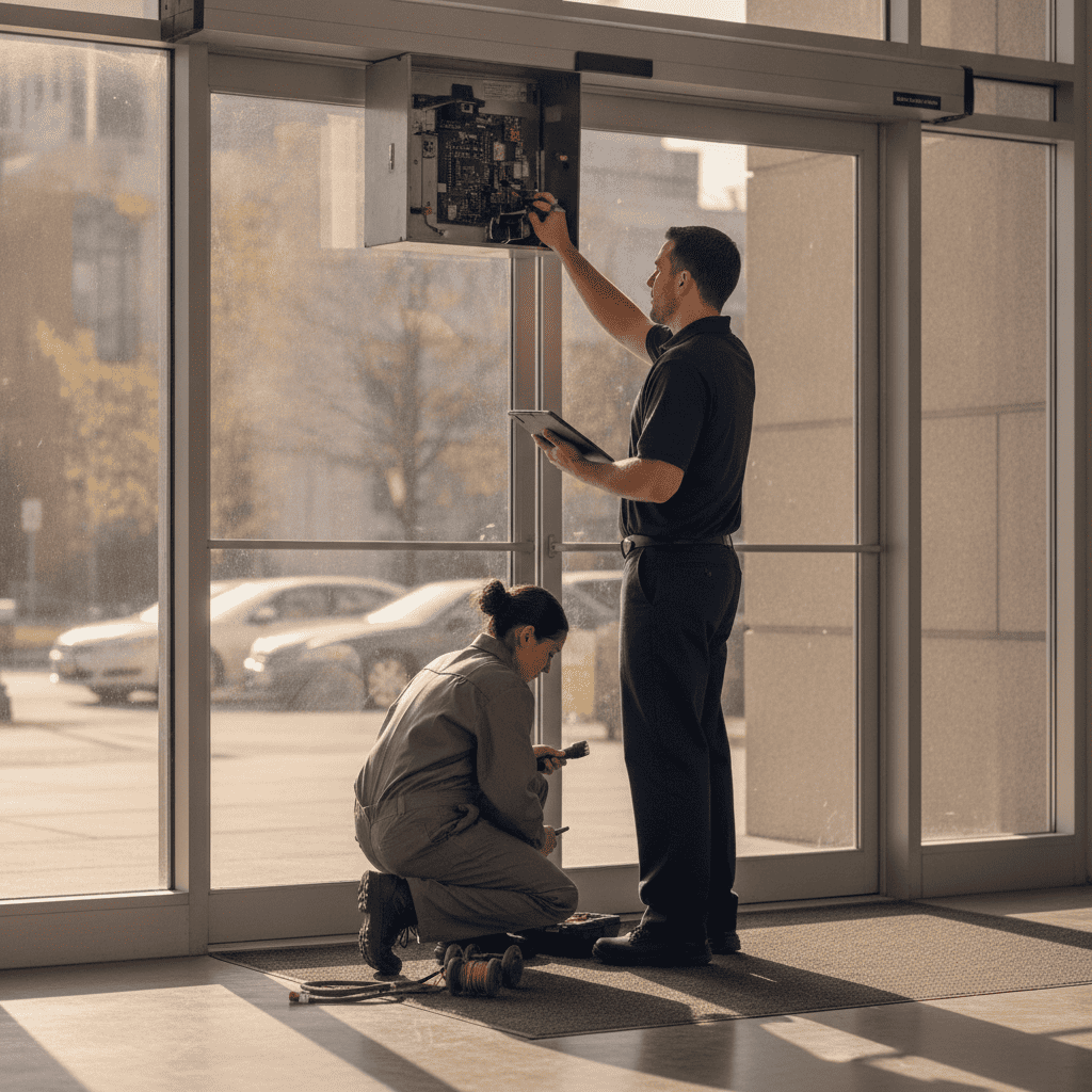 How Often Should Automatic Doors Be Serviced | Easter’s