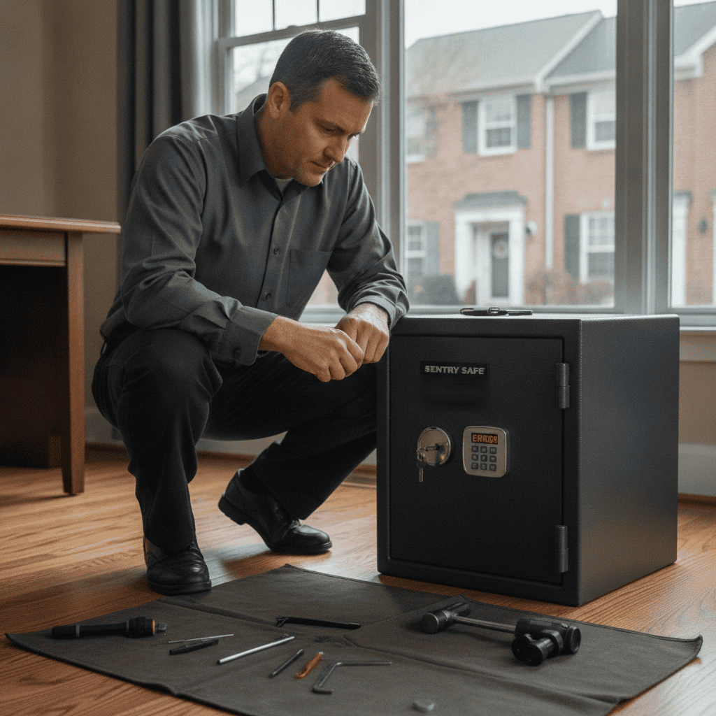 Sentry Safe Locked Out: How a Locksmith Opens It | Easter’s