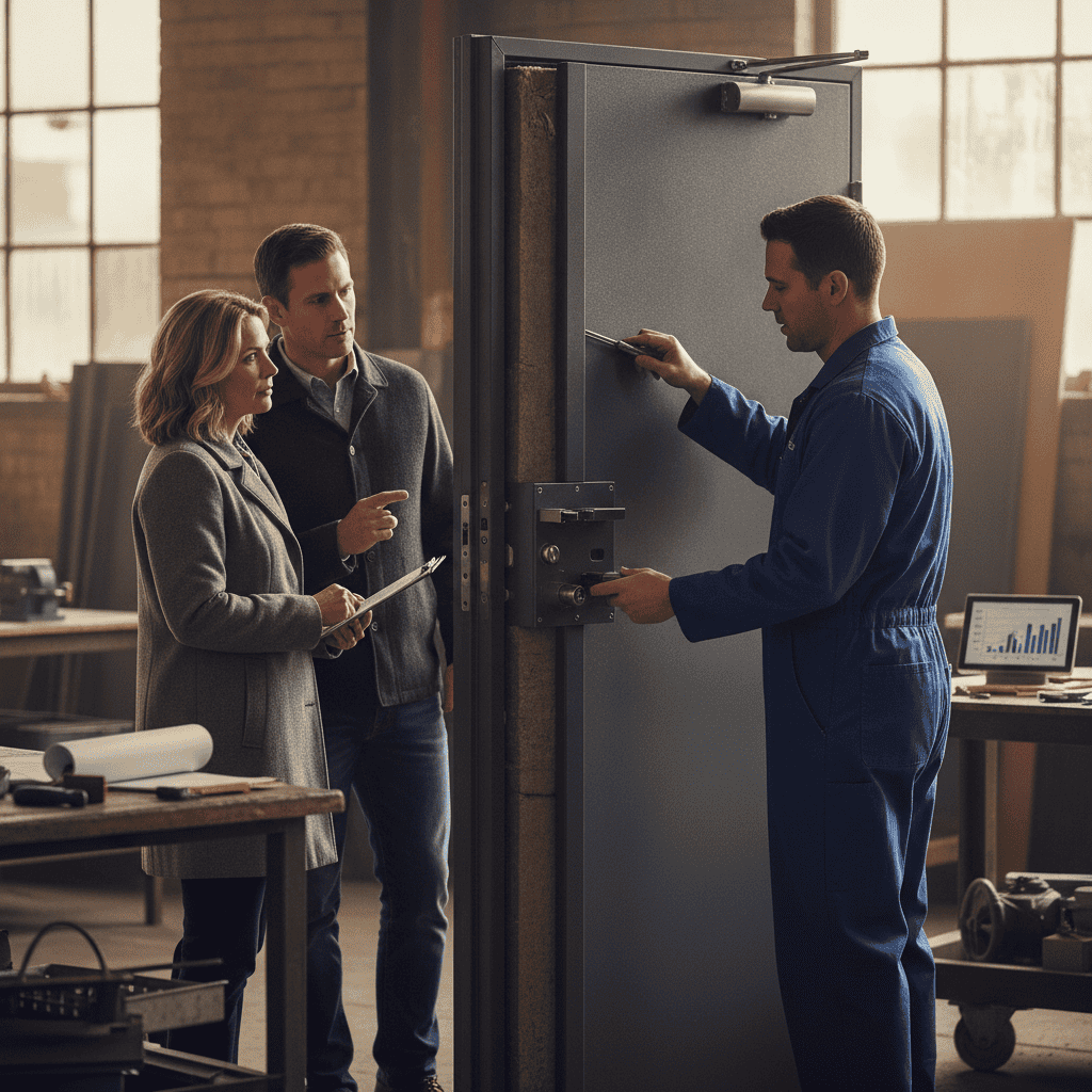 STC Rated Security Door Cost: Federal vs Commercial Specs