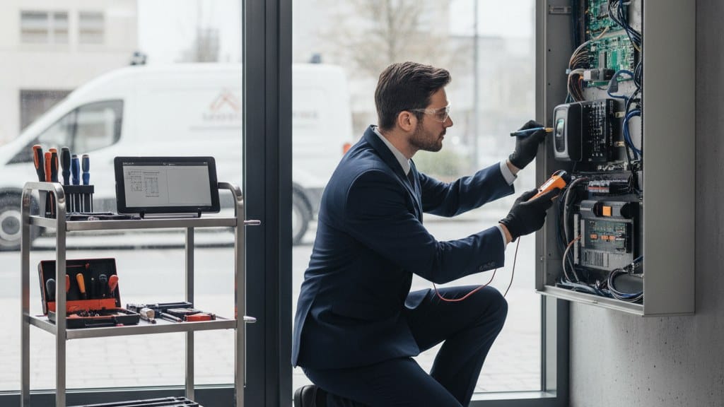 What should I expect from a commercial locksmith?