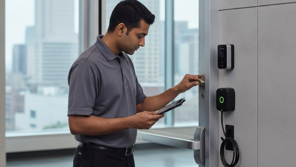 How do I find commercial door locks near me that actually fit my building?