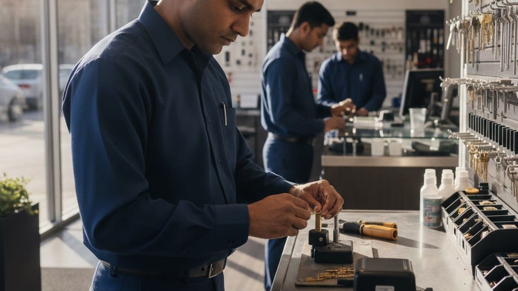 What should I look for in a key store near me?